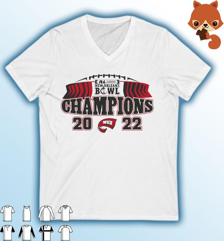 Western Kentucky Hilltoppers 2022 New Orleans Bowl Champions Shirt