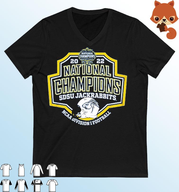 2022 National Champions SDSU Jackrabbits NCAA Division I Football T-Shirt
