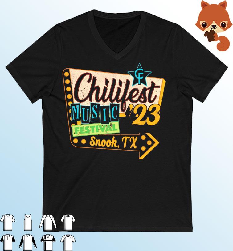 2023 Chilifest Sign Music Festival shirt