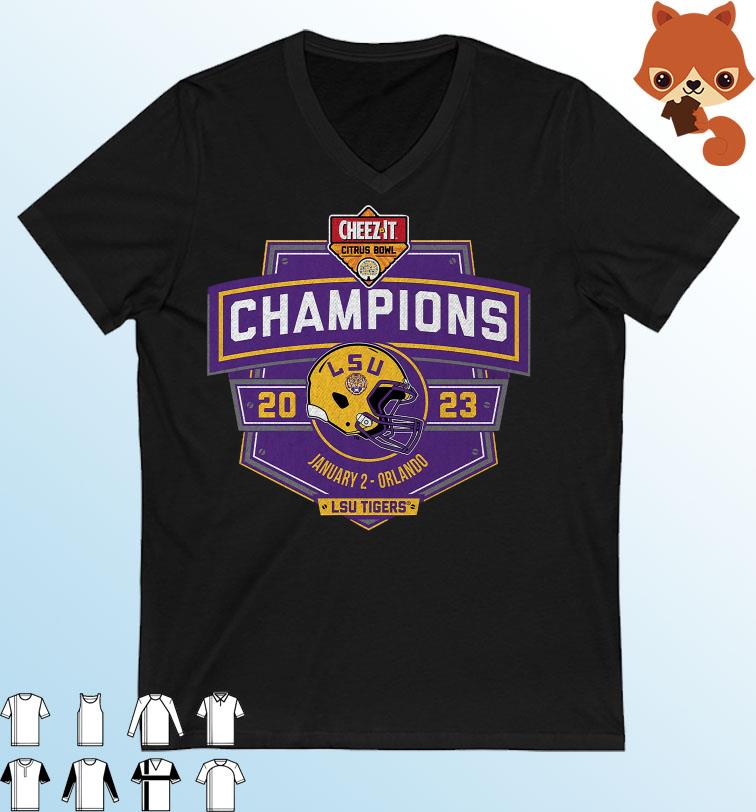 2023 Citrus Bowl Champions LSU Tigers Shirt