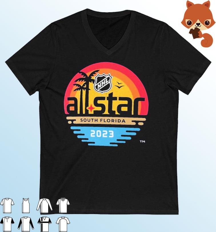 2023 NHL All Star Game Logo Unisex T-Shirt - REVER LAVIE