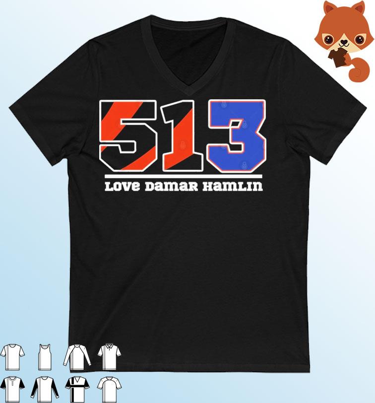 513 love damar hamlin buffalo T-Shirt