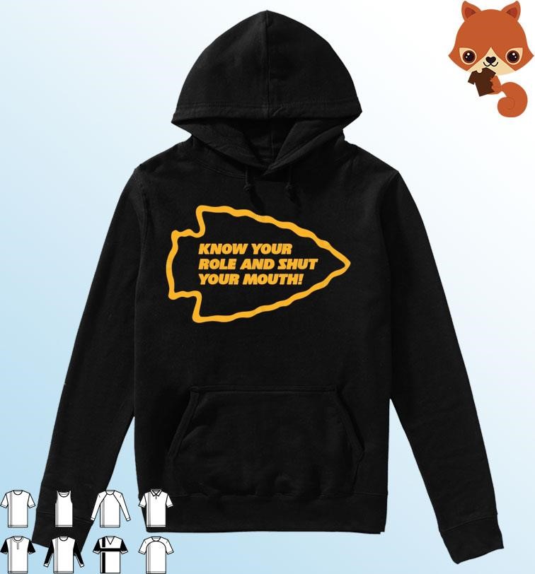 Burrowhead Know Your Role and Shut Your Mouth Hoodie.jpg