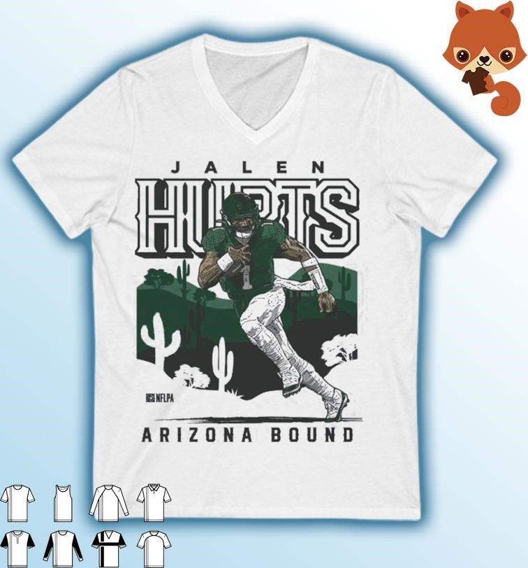 Jalen Hurts Philadelphia Eagles Arizona Bound Shirt