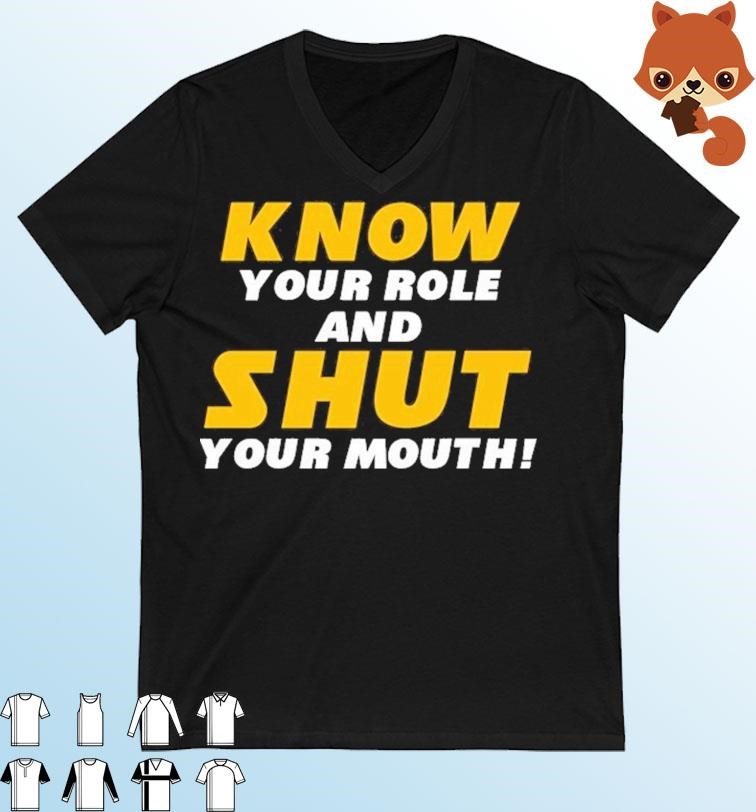 Know Your Role And Shut Your Mouth You Jabroni Travis Kelce T-Shirt