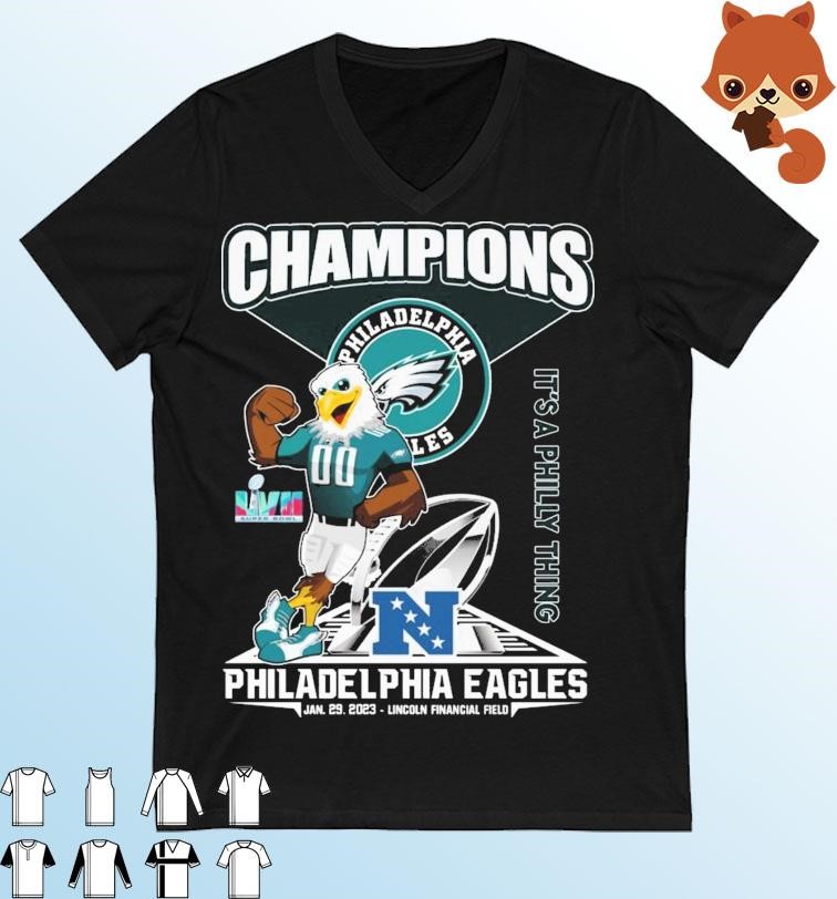 Philadelphia Eagles 2022-2023 NFC Champions It's A Philly Thing Shirt
