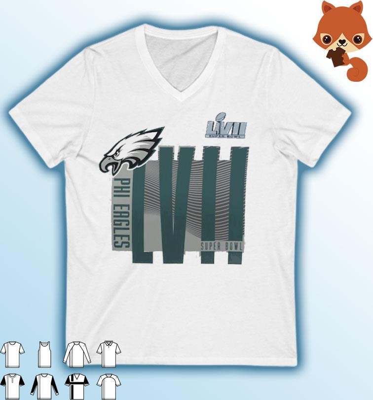 Philadelphia Eagles 2022 Super Bowl LVII T-Shirt