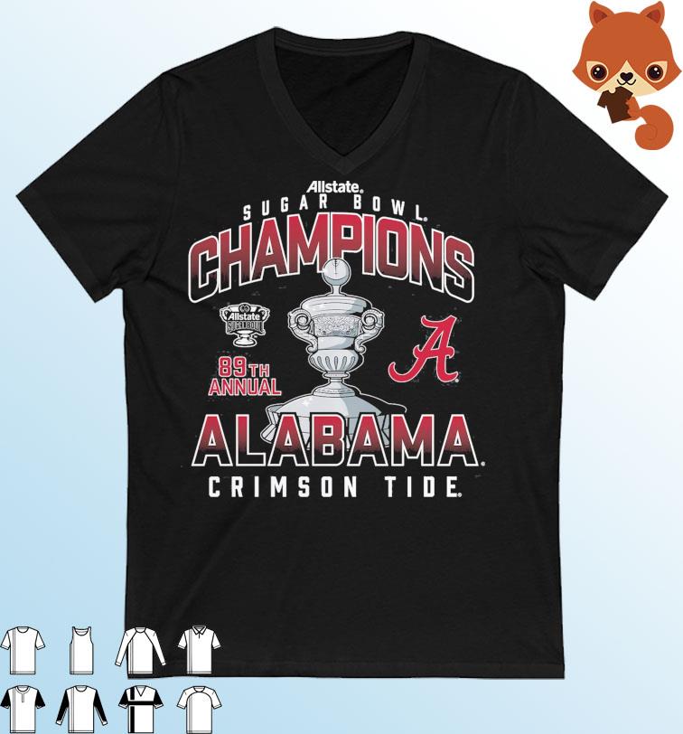 Alabama Crimson Tide 2022 Allstate Sugar Bowl Champions Shirt