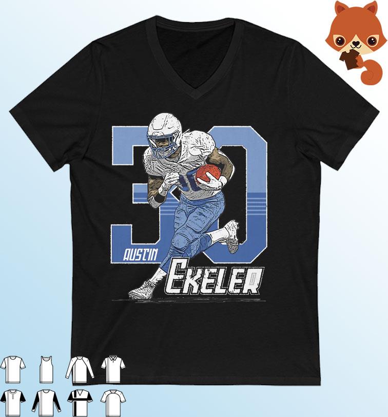 Austin Ekeler Los Angeles Chargers Player Number Shirt