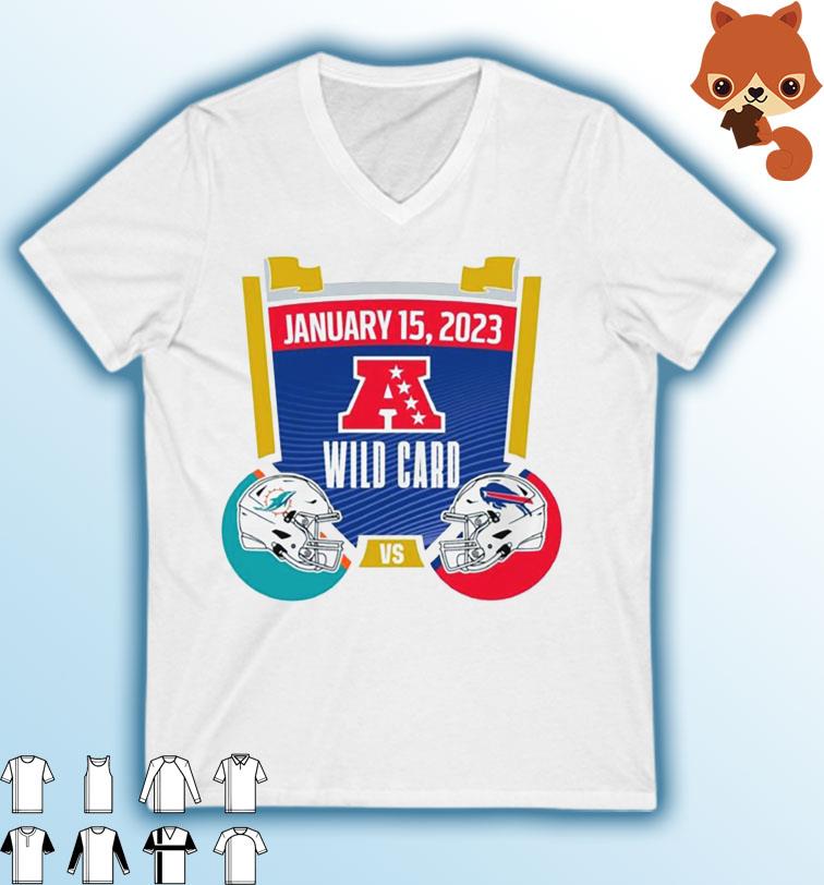 Buffalo Bills vs Miami Dolphins AFC Playoffs 2023 Shirt