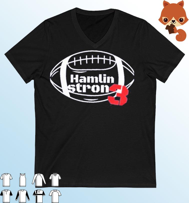 Buffalo Damar Hamlin Strong #3 T-shirt