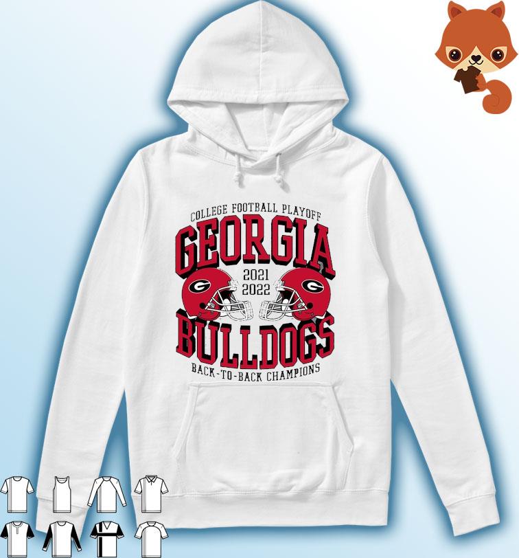 CFP Georgia Bulldogs 2021-2022 Back-To-Back National Champions Shirt Hoodie