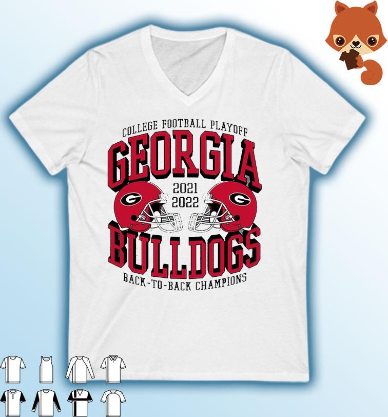 CFP Georgia Bulldogs 2021-2022 Back-To-Back National Champions Shirt