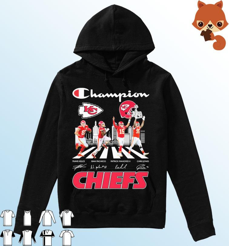 Champion Chiefs Team Abbey Road Signatures Shirt Hoodie
