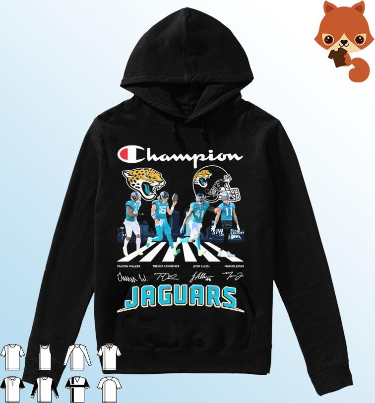 Champion Jacksonville Jaguars Team Abbey Road Signatures Shirt Hoodie