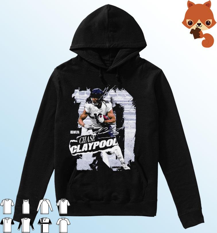 Chase Claypool Chicago Bears Collage Signature Shirt Hoodie
