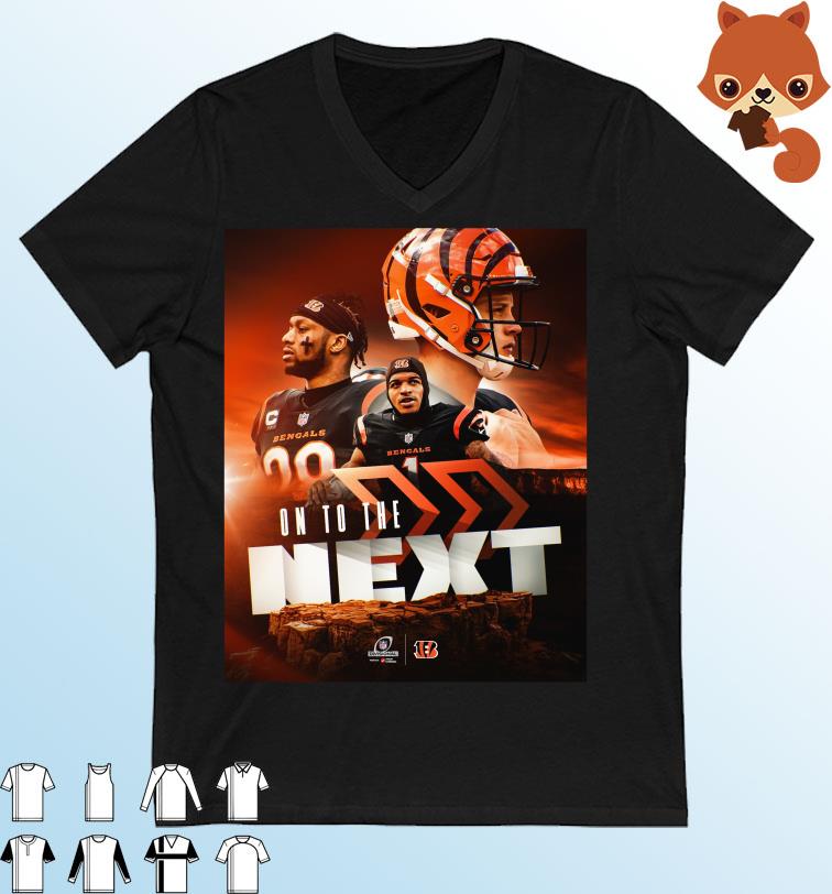 Cincinnati Bengals On To The Next Divisional Round 2023 Shirt