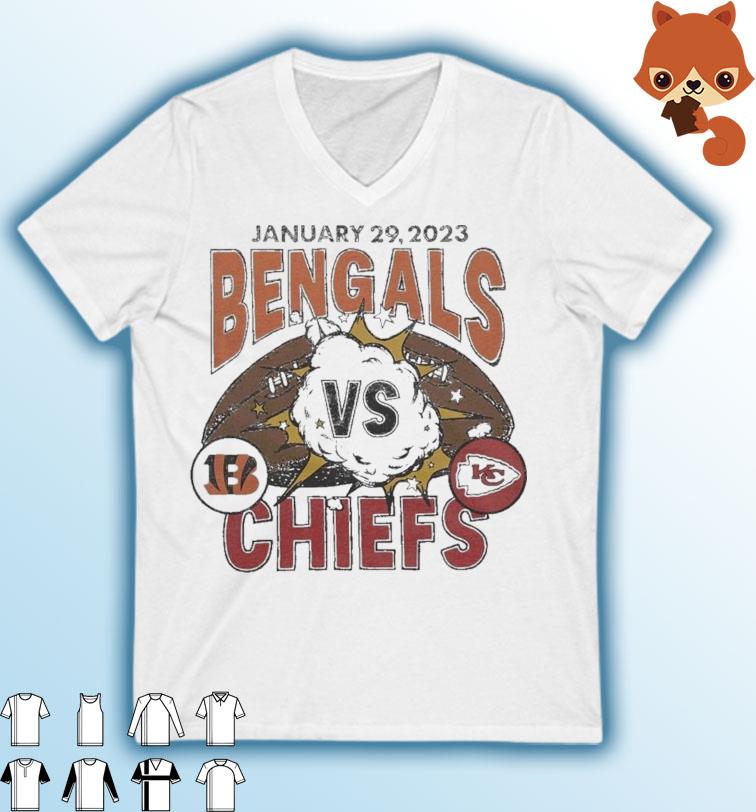 Cincinnati Bengals Vs Kansas City Chiefs 2023 shirt
