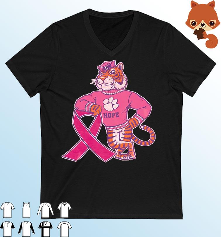 Clemson Tigers Hope Breast Cancer Shirt