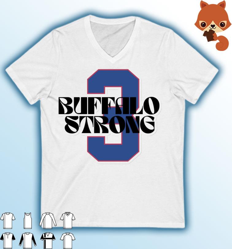 Damar Hamlin #3 Buffalo Strong Shirt