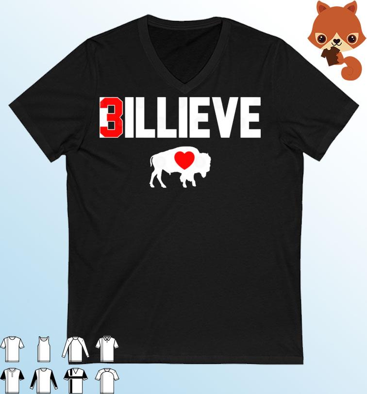 Damar Hamlin Billieve Buffalo T-Shirt