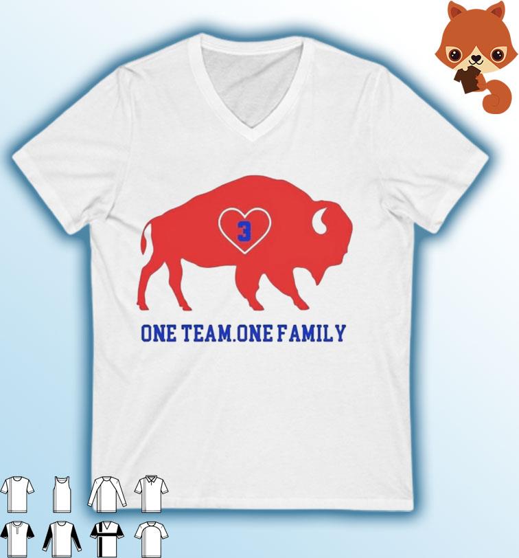 Damar Hamlin Buffalo Bills One Team, One Family Shirt