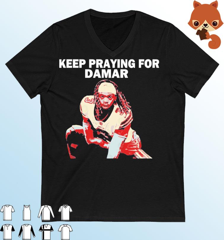 Damar Hamlin Keep Praying For Damar T-shirt