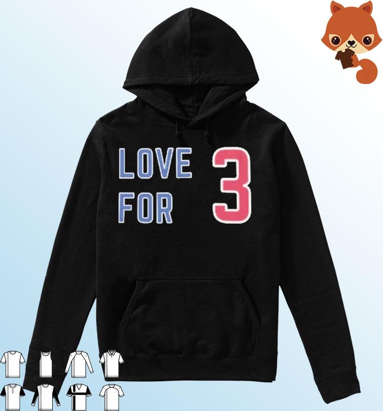 Damar Hamlin Love For 3 Official T-Shirt Hoodie