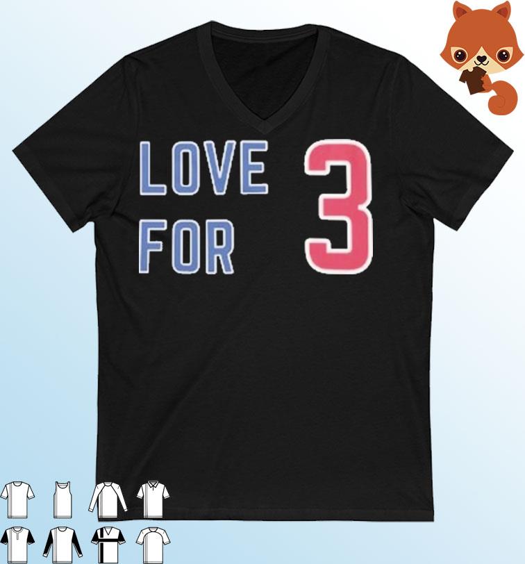 Damar Hamlin Love For 3 Official T-Shirt