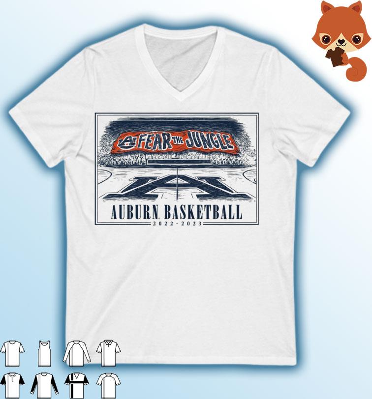 Fear The Jungle Auburn Basketball 2022-2023 Shirt