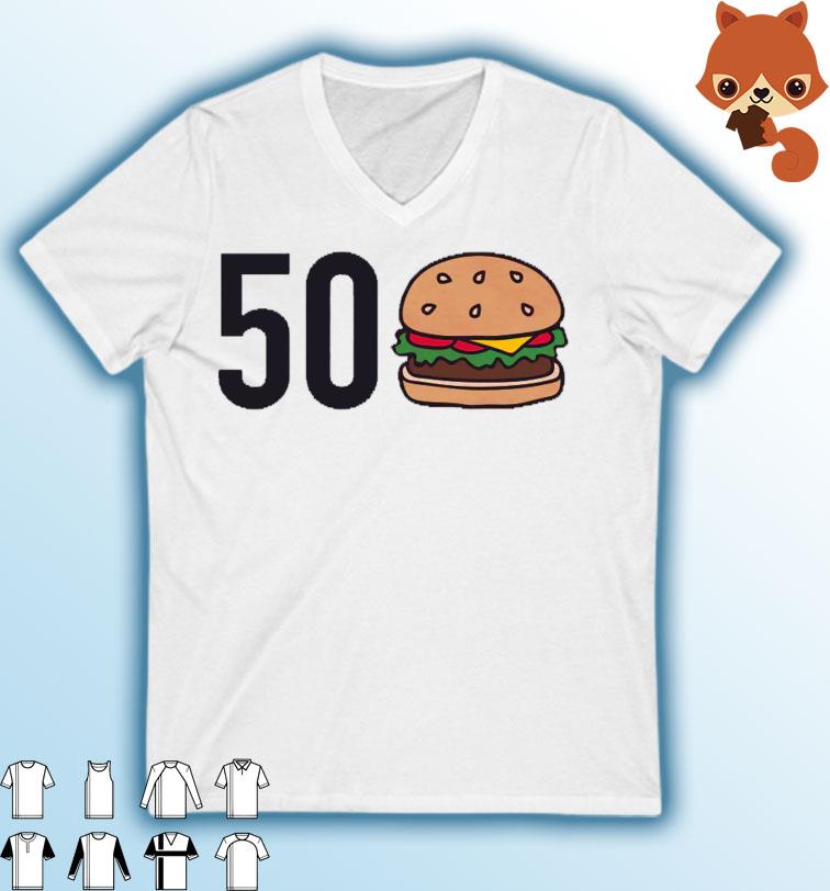 Georgia Bulldogs 50 Burger Shirt