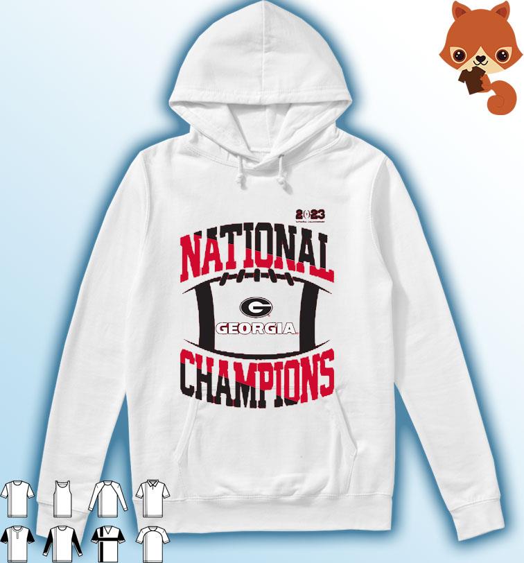 Georgia Bulldogs College Football Playoff 2023 National Champions T-Shirt Hoodie