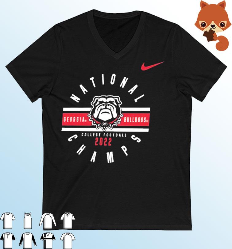 Georgia Bulldogs Nike 2022 CFP National Champions Shirt