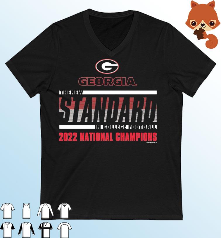 Georgia Bulldogs The New Standard In College Football 2022 National Champions Shirt