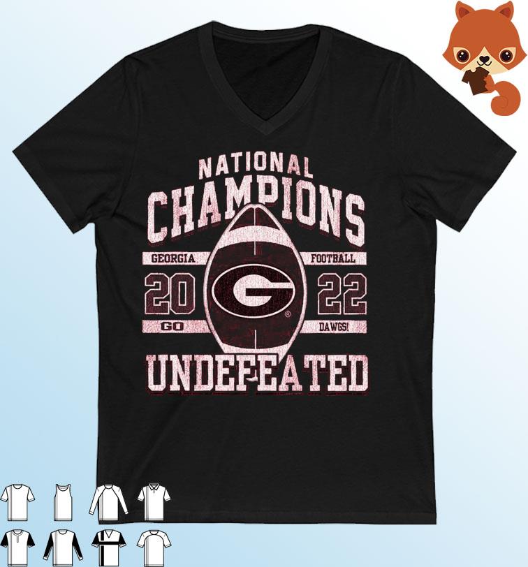 Georgia College Football Playoff 2023 National Championship Game Football Champs Shirt