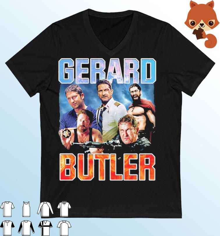 Gerard Butler Plane Shirt