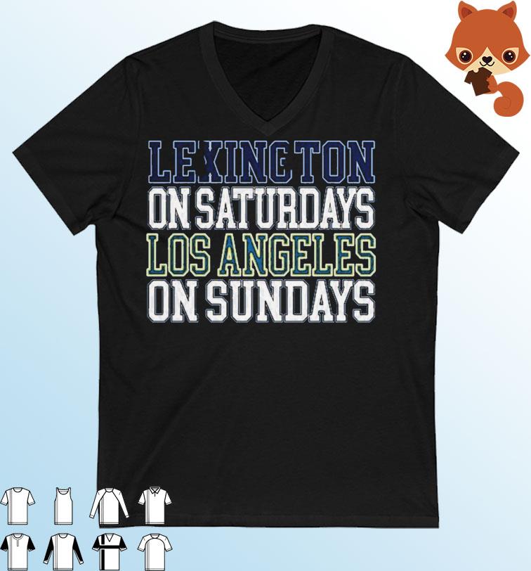 Lexington Saturdays Los Angeles Sundays shirt