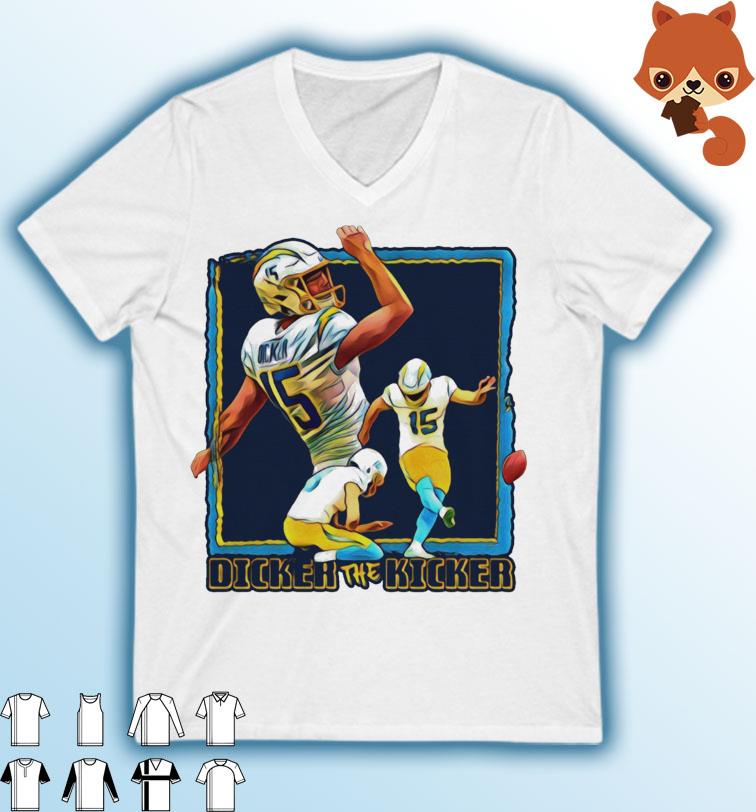 Los Angeles Chargers Dicker The Kicker shirt