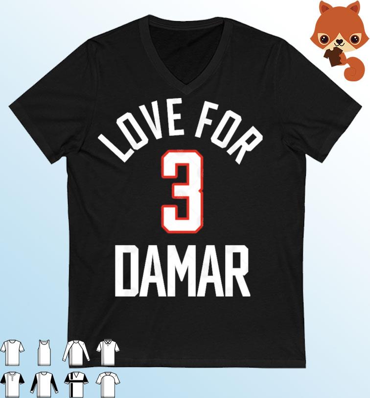 Love For 3 Damar T-Shirt Damar Hamlin
