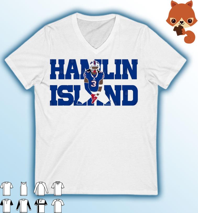 Love for Damar 3, Hamlin Island Buffalo Football T-Shirt
