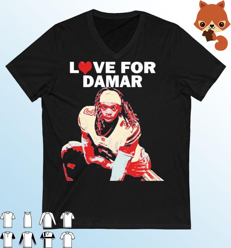Love For Damar Hamlin Vintage Art Shirt