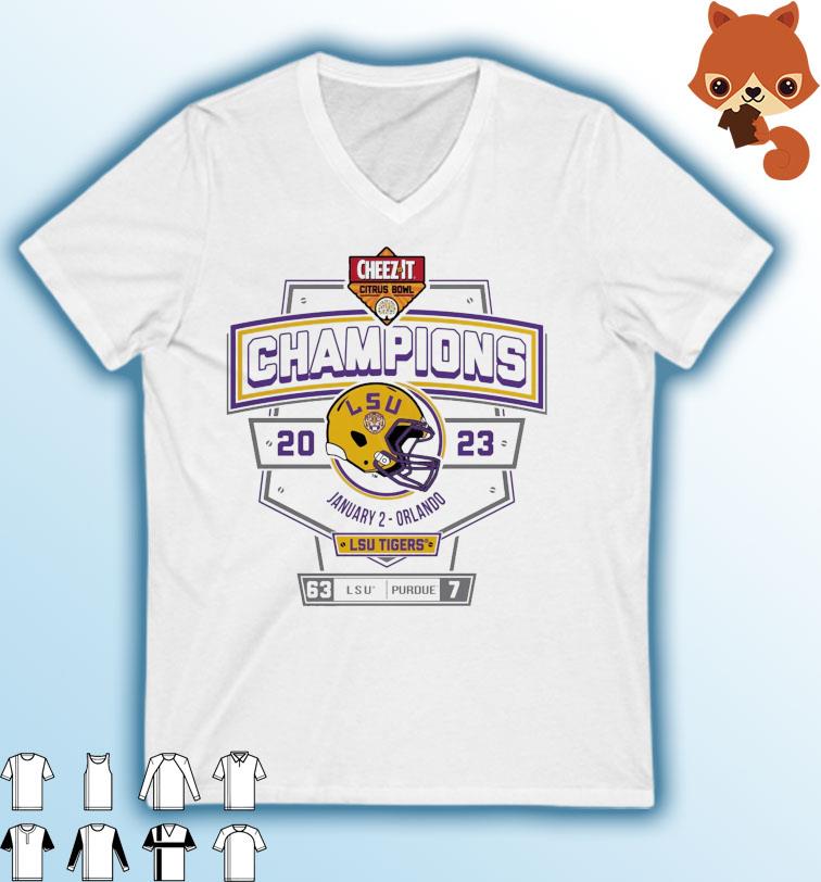 LSU Tigers 2023 Citrus Bowl Champions Shirt