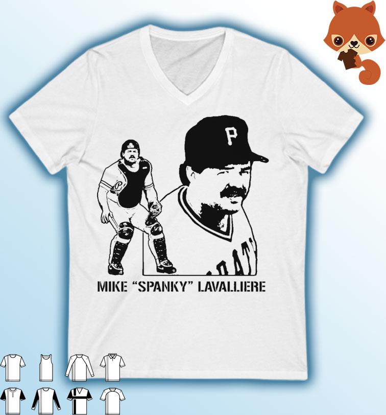 Mike Spanky Lavalliere Legend Pittsburgh Pirates Shirt