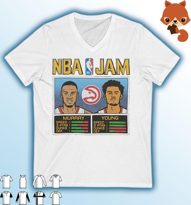 NBA Jam Hawks Murray And Young Shirt