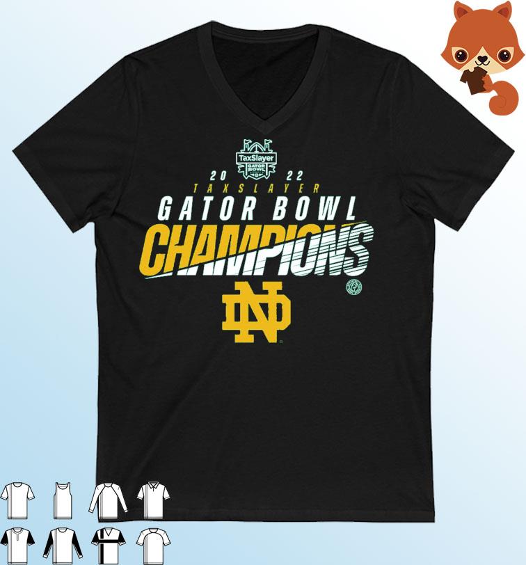 Notre Dame 2022 Taxslayer Gator Bowl Champions Shirt