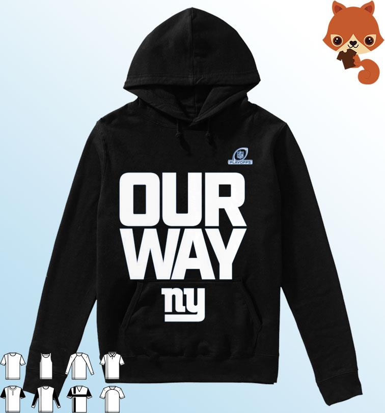 Our Way New York Giants Playoff Divisional 2023 Shirt Hoodie