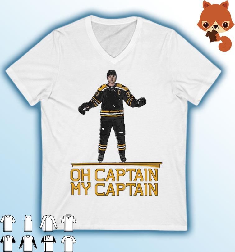 Patrice Bergeron Oh Captain My Captain Shirt