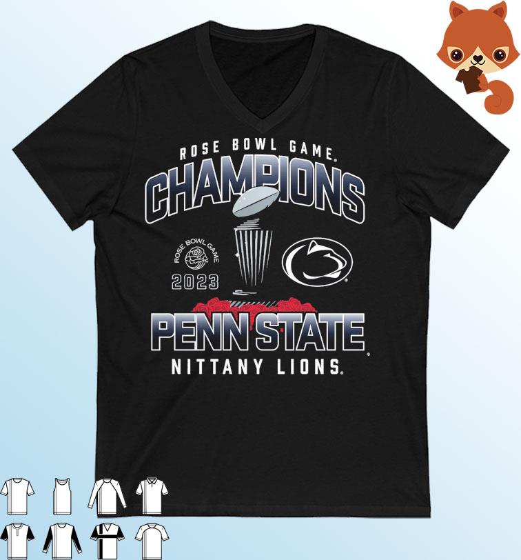 Penn State Nittany Lions 2023 Rose Bowl Champions T-Shirt