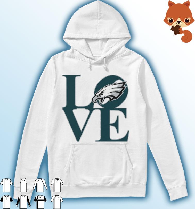Philadelphia Eagles Philly Love Logo Shirt Hoodie