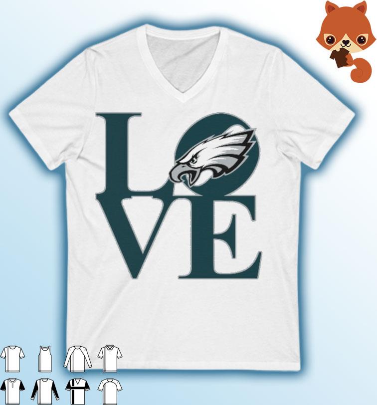 Philadelphia Eagles Philly Love Logo Shirt
